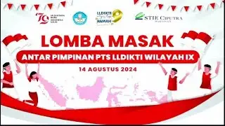 Lomba Masak Antar Pimpinan PTS LLDIKTI WILAYAH IX