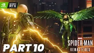 SPIDER-MAN REMASTERED PC Gameplay Walkthrough Part 10 FULL GAME [4K 60FPS ULTRA] - No Commentary
