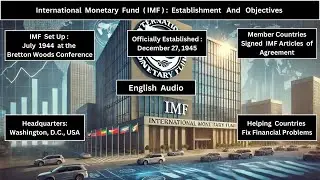 International  Monetary Fund  (IMF) : Establishment  And  Objectives
