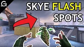 Useful SKYE FLASH SPOTS on ICEBOX  | Valorant