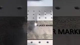 50W Fiber laser marking machine deep laser marking
