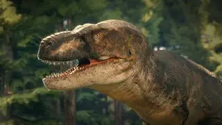 T.rex's Lazy Morning