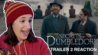 Fantastic Beasts: The Secrets of Dumbledore - Official Trailer 2 REACTION!!