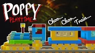 Minecraft | POPPY PLAYTIME CHAPTER 2 TRAIN Tutorial