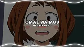 omae wa mou 「deadman」 // audio edit