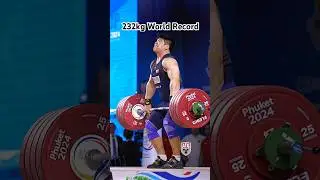 Liu Huanhua (102kg 🇨🇳) 232kg / 511lbs C&J World Record! 2024 World Cup 