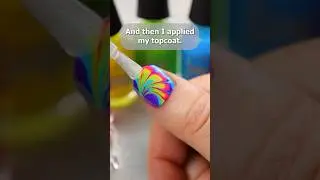 Let's try a water marble 😳😬 #nailart #nailpolish