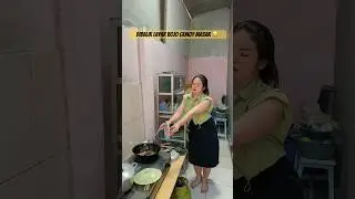 Ngakak liat istri takut kebeldosan minyak goreng