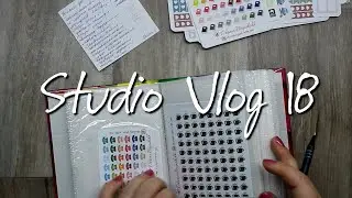 STUDIO VLOG 18 работаю над заказами, делаю конверт для ДД