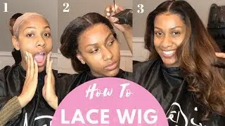 THE MOST NATURAL LACE FRONT WIG & MY FALL HAIR COLOR - MYFIRSTWIG