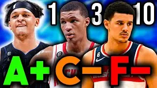 RE-GRADING The 2022 NBA Draft!
