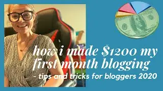 how much I made my first month blogging 2020
