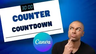 How To add Counter Countdown in Canva Video? (EASY)