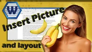 How to insert an image and layout it on Microsoft word | Microsoft office | Online Learning