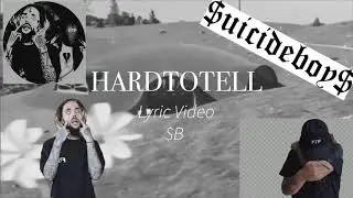 $uicideBoy$ - HARD TO TELL ( Lyric Video)