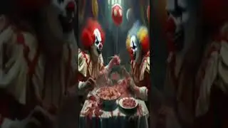 Канибалы и клоун