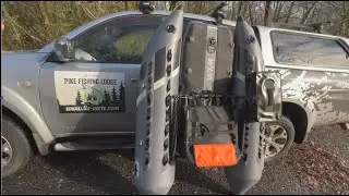The brand new float tube from Decathlon!!! The FLTB9