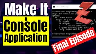Command Line - A Simple Image Processor in PureBasic - Part 12