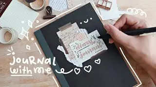 🌱starting my new diary journal⎪relaxing journal with me 🌿