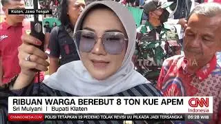 Warga Berebut Kue Tradisi Sebar Apem Keong Mas  | REDAKSI PAGI (24/08/24)