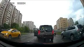 Разборки на дорогах. Зеленоград.
