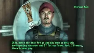 Fallout 3 - Meeting and Killing Overseer Allen Mack