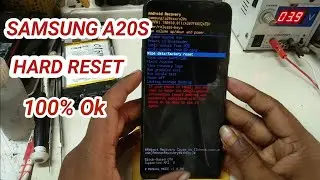 Samsung Galaxy A20S Hard reset
