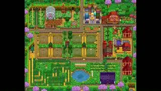 Standard Farm Year 4+0.25 Timelapse - Stardew Valley