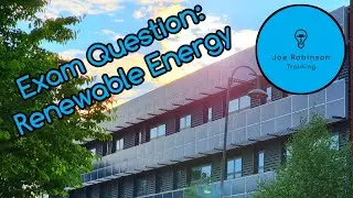 8202 L3 Written Answer Exam Apr22 Q2: List 3 Methods of Generating Electricity with Renewable Energy