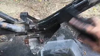 Full Restore Yamaha Lagenda 110z - Episode 1 - Gosok Body Rangka