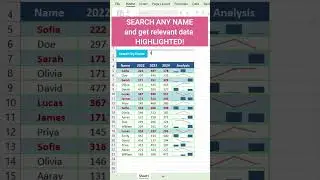 Excel Tricks: Search and Highlight Data Like a Pro
