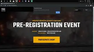 How to PRE-REGISTRATION PUBG PC LITE in india