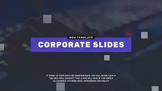 Simple Corporate Slideshow | VEGAS Pro Template