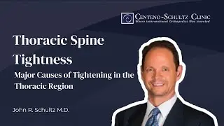 Thoracic Spine Tightness  -  Major Causes  of Tightening in the Thoracic Region