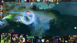 Fnatic vs Na'Vi Dendi Diving Hard Match 1 Live Commentary HyperX D2L Western Challenge June 23, 2014
