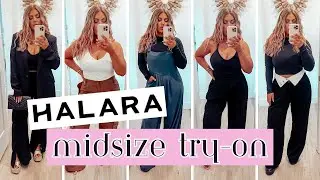 Halara Midsize TRY-ON | i found the best pants & sports bras ever | What's NEW Wednesday