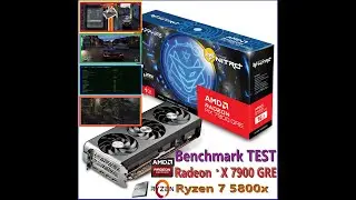 sapphire nitro+ radeon rx 7900 gre 16gb Ryzen 7 5800x