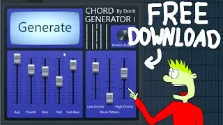 Free Chord Progression Generator In Patcher (Surprise Surprise It Sounds Like Shit)