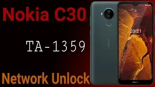 Nokia C30 TA-1359  Network Unlock