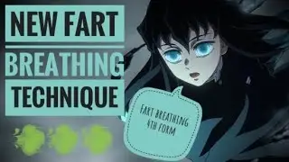 New demon slayer hashira fart breathing Style 💨💨💨 fighting upper moon 4 hantengu