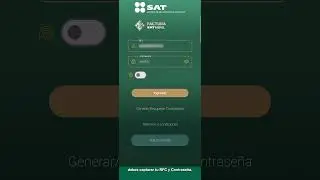 Acceso a la aplicacion Factura SAT Móvil