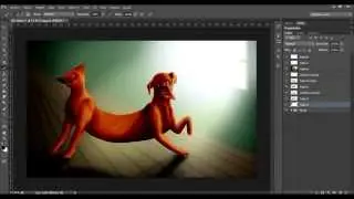 Speed Art - CAT DOG