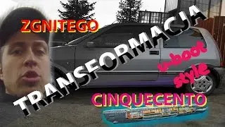 FIAT CINQUECENTO TRIBUTE! REANIMACJA ZARDZEWIAŁEGO TRUPA, REMONT, KOSZTY,