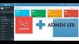Install Laravel + Admin LTE