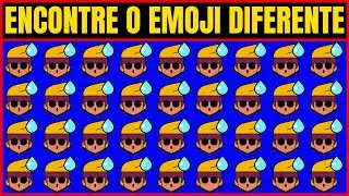 QUÃO BONS SÃO SEUS OLHOS? #26 | Encontre o emoji diferente | Teste de quebra-cabeças com emoji