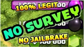 Clash Of Clans LEGIT HACK NO SURVEY