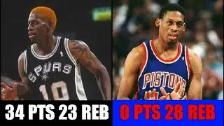 5 Stat Lines That Prove DENNIS RODMAN Was a BEAST!
