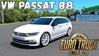 Пригнал с Германии Passat B8 | Euro Truck Simulator 2 + Steering Wheel Logitech G29
