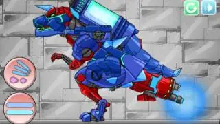 Собрать робота динозавра (Dino Robot Tyrano And Tricera) - прохождение игры