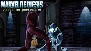 Marvel Nemesis: Rise of the Imperfects | Daredevil Finishers in all Characters (Avengers Mansion)